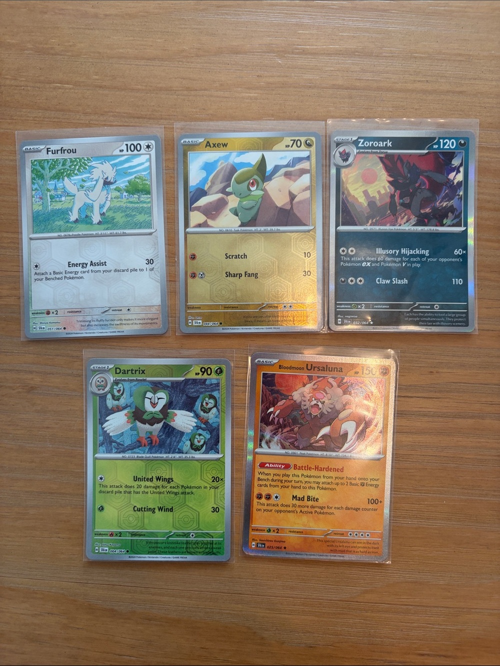Shrouded Fable Binder Starter Lot Holo Reverse Holo | 5 Cards ✨5/$25✨